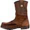 Georgia Boot Athens, Men's Waterproof Wellington Work Boot, 14 M, Leather/Suede, 10 in Height, Brown G4403 - alternate 3